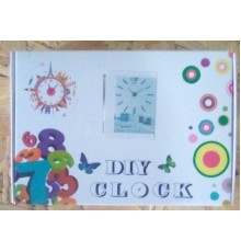 Настенные маленькие 3D часы DIY clock (72)