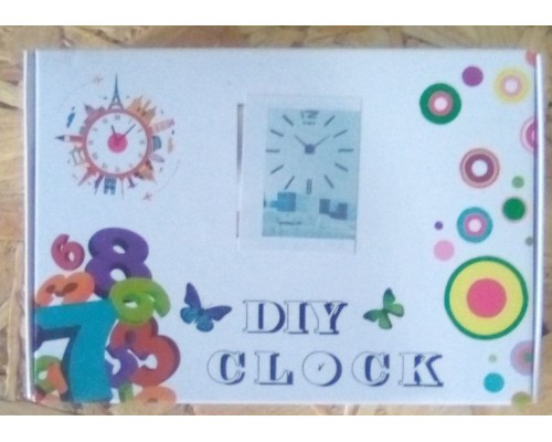 Настенные маленькие 3D часы DIY clock (72)