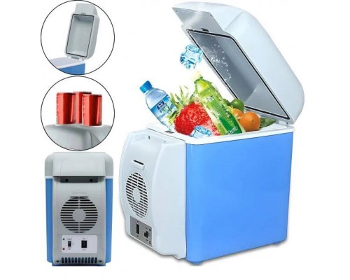 Портативный автохолодильник от прикуривателя 12V Portable Fridge Freezer на 7.5 л (6)