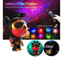 Проектор звездного неба в виде собаки Nebula Dog Projector с 2 лазерами (24)