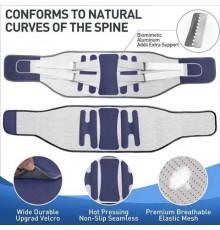 Поддерживающий пояс от боли в спине и пояснице Curve Of The Spine (50)