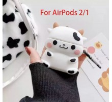 Чехол 3D для AirPods Pro 2 1, защитный силиконовый чехол с милыми животными