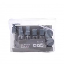 Дорожная бутылка-распылитель с крышками 9 in 1 Travel Bottle Set (144)