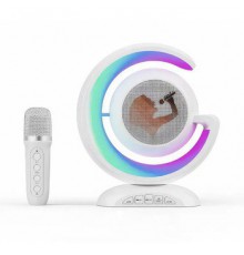 Ночник-лампа с беспроводной Bluetooth колонкой Lightshow с ОДНИМ микрофоном YS-110 (20)