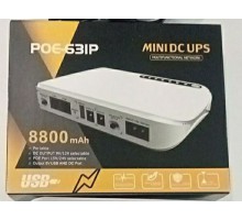 UPS / Power Bank для роутера 8800 мАч, для непрерывного питания маршрутизатора POE-631IP (48)