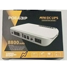 UPS / Power Bank для роутера 8800 мАч, для непрерывного питания маршрутизатора POE-631IP (48)