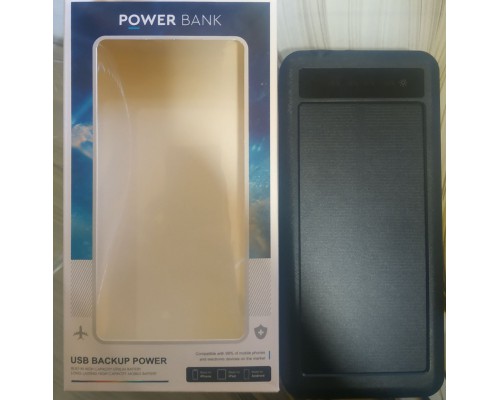 Power Bank JS-809 50000 mAч - зарядка с солнечной панелью (100)