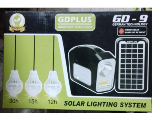 Фонарь GD-9 Solar Lighting System (16)