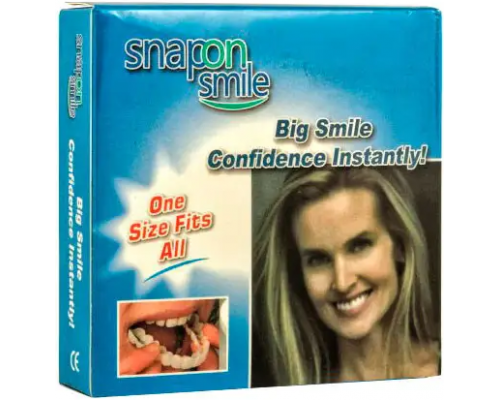 Виниры для зубов Snap-On Smile Veneers квадратная упаковка (360)