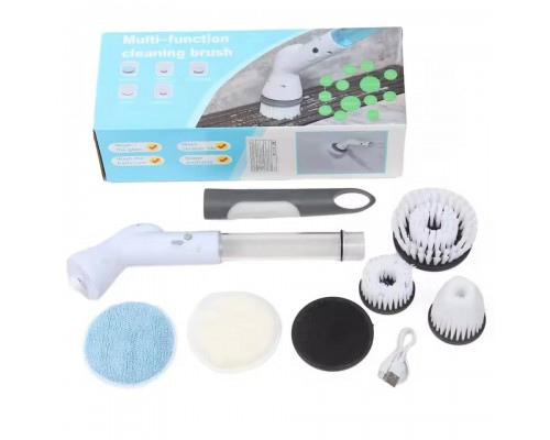 Многофункциональная электрическая щетка для чистки ванной комнаты Multi-Function Cleaning Brush (40)