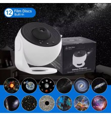 Проектор звездного неба вращающийся на 360° Galaxy Projector (24)