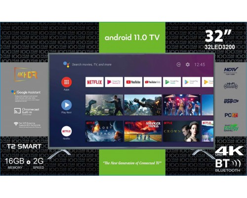 Телевизор Smart LED TV- 4k ultra HD 32 дюйма