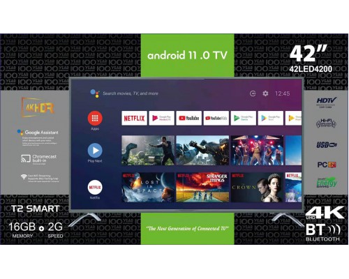 Телевизор Smart LED TV- 4k ultra HD 42 дюйма