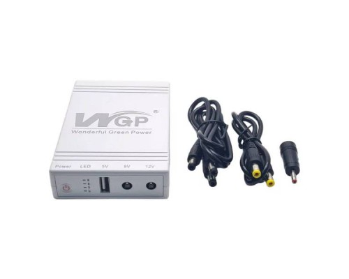 UPS / Power Bank для роутера WGP103 на 10400 mAh, DC 5V, 9V, 12V (50)