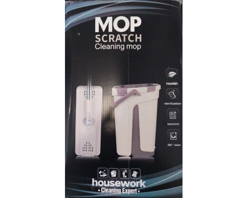 Швабра с ведром Scratch Cleaning Easy Mop 10л (24)