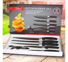 Набор ножей Kitchen Knife Set 6 предметов BASS-6881 (24)