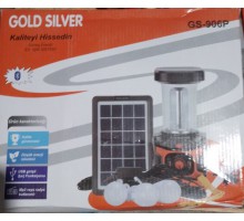 Фонарь GS-906P Gold Silver