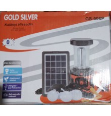 Фонарь GS-906P Gold Silver