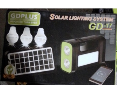 Фонарь GD-17 GDPLUS Solar Lighting System (16)