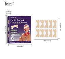 Набор пластырей для коррекции вростающих ногтей Elastic Toenail Correction Sticker (50 pcs) (1000)