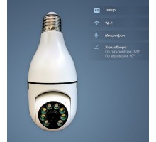 Камера лампочка E-smarter E27 Full-HD 2MP с WIFI (100)