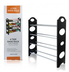 Полка для обуви Shoe Rack 4 полки, 12 пар (14)