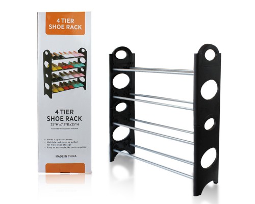 Полка для обуви Shoe Rack 4 полки, 12 пар (14)