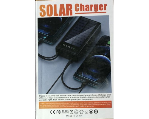 Power Bank 60000 mah Solar Charger 8058