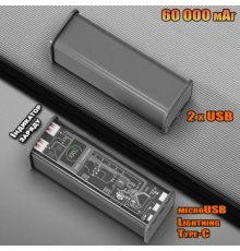 Power Bank 60000 mah K-48 на 4 USB (20)