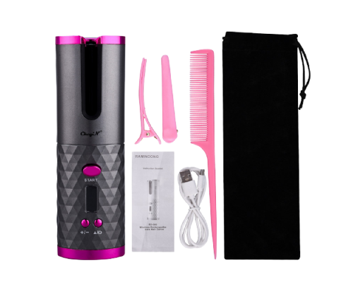 Беспроводная автоматическая плойка Hair Curler с дисплеем 3/4 дюйма (30)