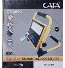 Фонарь CATA CT-4699 Portatif kumandali solar led