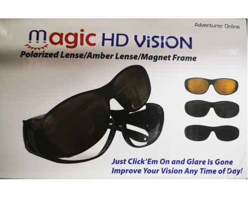 Антибликовые очки HD vision Glasses 3в1 (200)