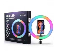 Кольцевая Led лампа RGB MJ26 (26см)