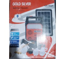 Фонарь GS-902P Gold Silver