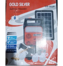 Фонарь GS-902P Gold Silver