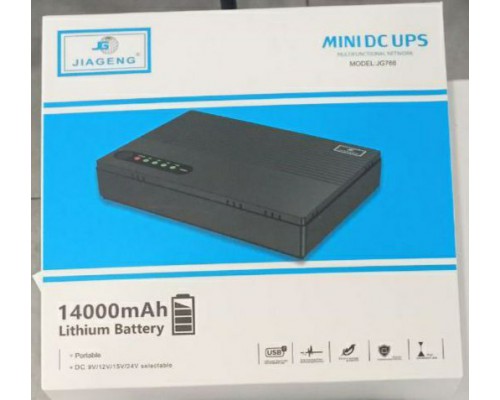 UPS / Power Bank / бесперебойник для роутера 14000 mAh (56)