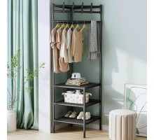 Угловая вешалка для одежды, стойка для вещей Corner Coat Rack TM3-303 (20)