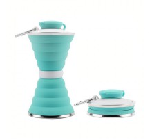 Чашка силиконовая Folding Travel Water Cup (100)