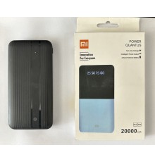 №003 Power Bank Mi 20000 mAh/ 2 Usb/ 1 Type-C/ 1 Micro-USB (50)