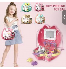 Детский косметический набор сумка для макияжа с зеркалом Kids Pretend Toy Bag (120)