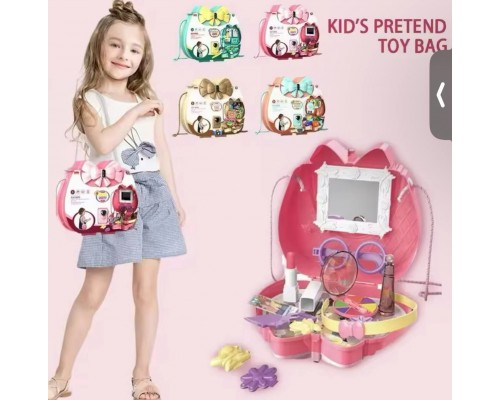 Детский косметический набор сумка для макияжа с зеркалом Kids Pretend Toy Bag (120)