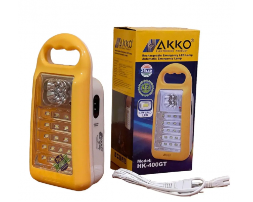 Фонарь, лампа HK-400B AKKO Rechargeable Emergency Led Lamp 26 Led (12)