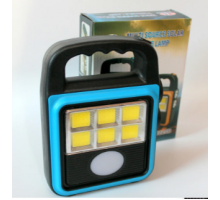 Фонарь, лампа HS-8020D Multi Source Solar portable Lamp с повербанком (60)