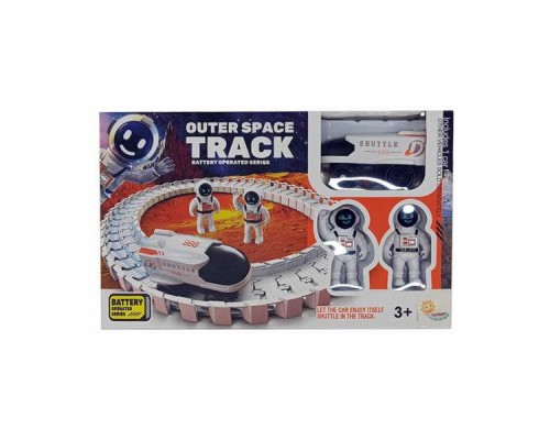 Космический трек LT243177 Outer Space Track со звуковыми эффектами и светом, маленький набор (72)