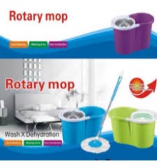 Швабра с отжимом и центрифугой для мытья пола Rotary Mop (26)