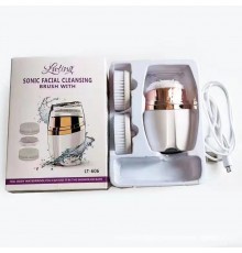 Щетка для лица Soniс Facial Cleansing Brush LT-606 с насадками (100)