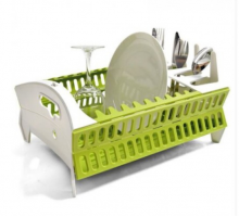 Пластиковая сушилка для посуды Collapsible Dish Rack (24)