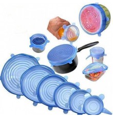 Универсальные силиконовые крышки Super Stretch Silicone Lids (200)