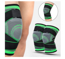 Компресионный бандаж на колено Knee Support (зеленый) (200)