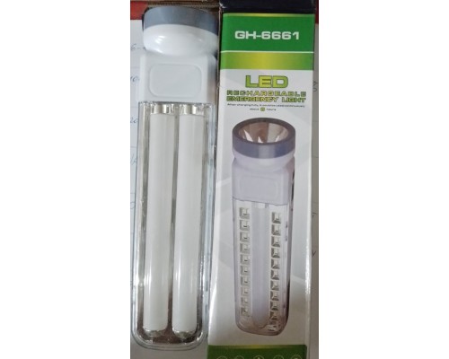 Фонарь, лампа GH-6662 Rechargeable Emergency Light (60)